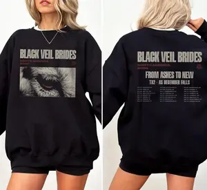 Black Veil Brides 2026 Tour T-Shirt, Sweashirt , Hoodie From Ashes To New