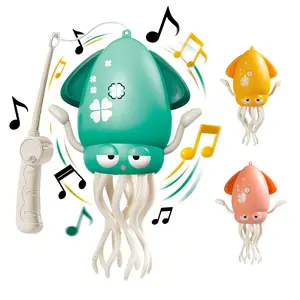 Electric Dancing Octopus  Toy, Novelty Funny Intelligent Obstacle Avoidance Safe and Durable Octopus with LED Lights and Music Suitable for Kids and All Ages to Play Indoors