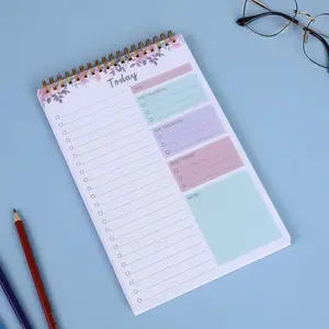 To Do List Pad - To Do List Notebook for Work with 52 Sheets, Undated Daily Planner Perfect for Daily Tasks and Goal Setting, To Do List Notepad Suitable for Office, Home and School