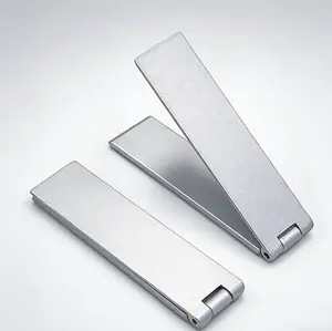 Minimalist mobile phone stand - Ultra-thin back-mounted folding desktop stand