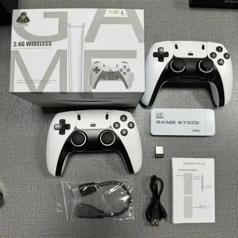 Over 20,000 Retro Games 2025 M15 Plus, a brand-new upgraded retro gaming console, comes equipped with 20K game stick, wireless controller, and game emulator, Gaming Set