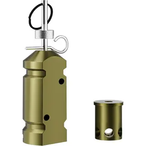 Perimeter Trip Alarm, 12 Gauge Camp Trip Wire Alarm Device with .22 Adapter, Early Warning Security System for Camping Property Safety