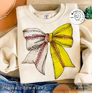 Baseball Softball Bow Shirt, Baseball Shirt, Coquette Baseball Shirt, Mama Shirt, Softball Baseball Shirt