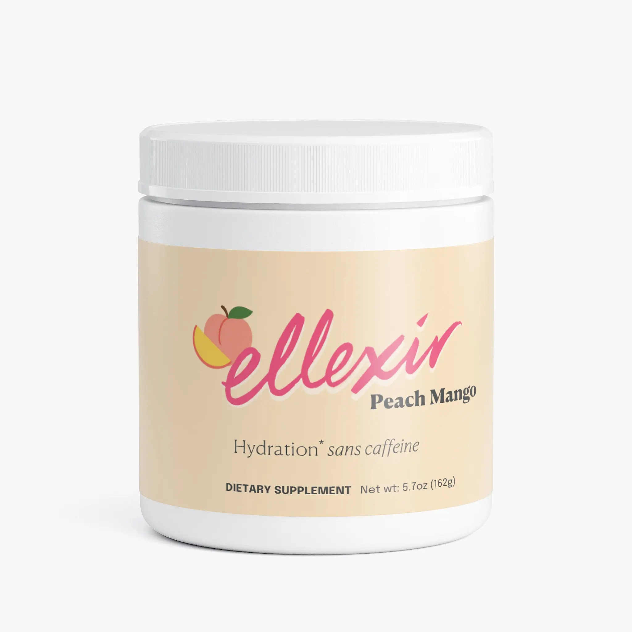 Peach Mango Electrolyte Hydration Powder (Caffeine-Free)