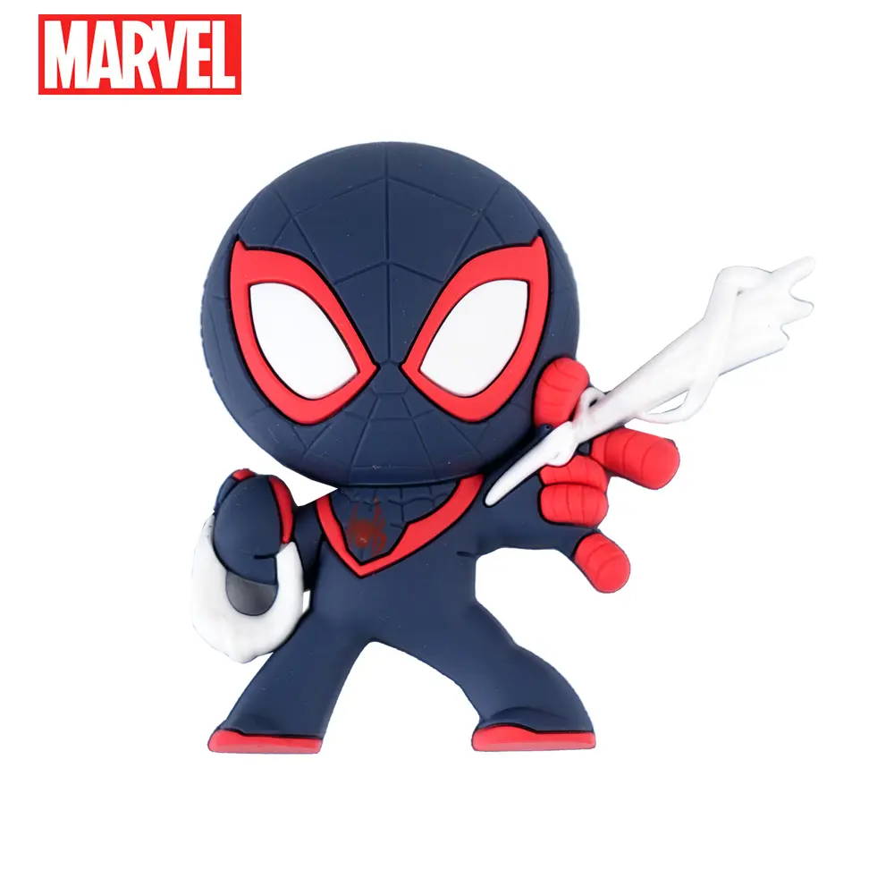 Marvel Spider-Man Miles Morales 3D Foam Magnet, Christmas Fridge Decoration, Home Decor Ornament, Gift for Fans