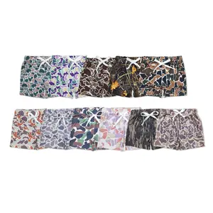 Camouflage Grey Print Summer Boy Shorts