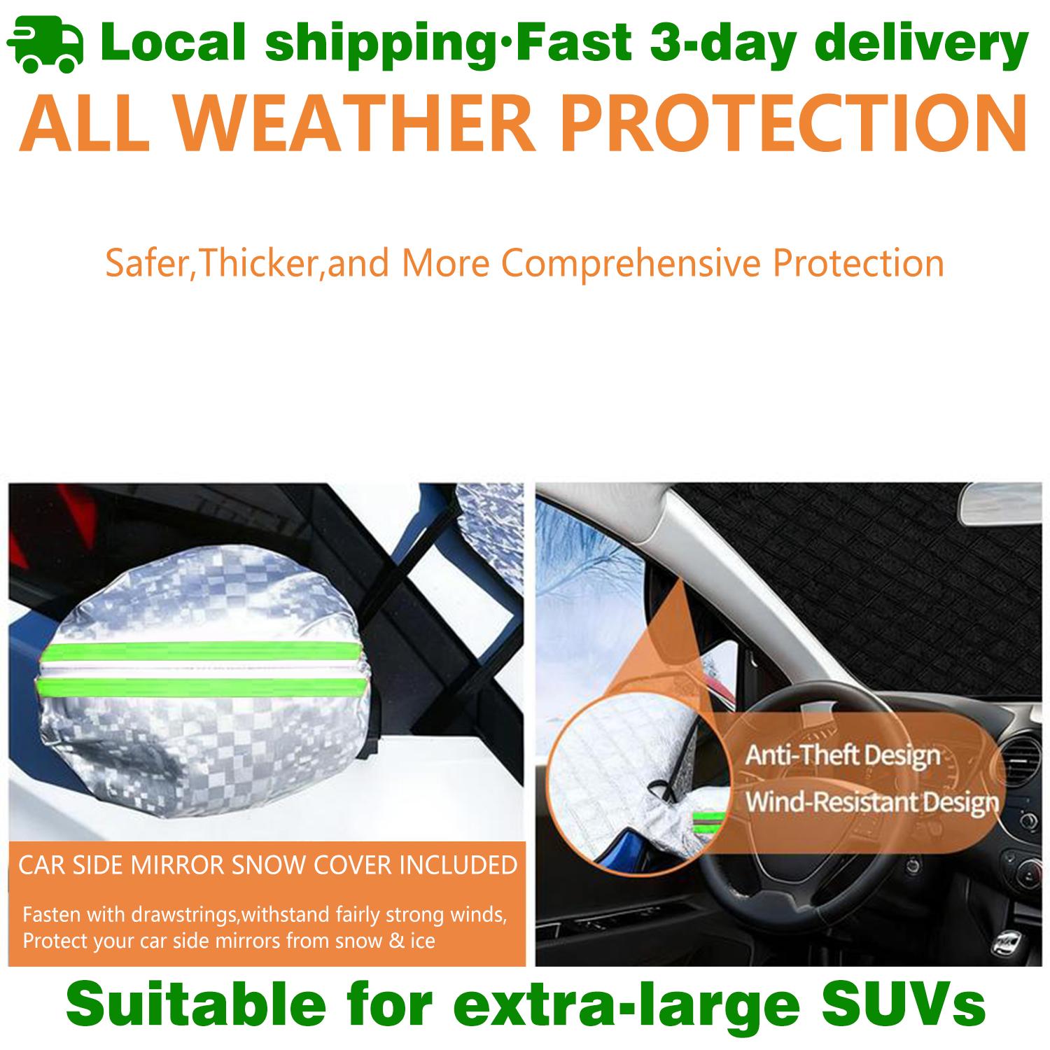 Household Essentials: Umbrella — Sun Protection for All Seasons，Covering the Car Windshield