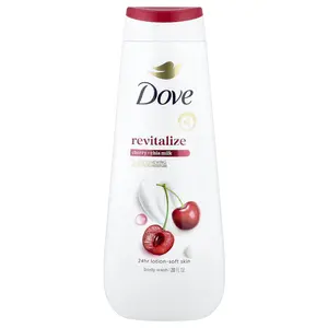 Dove Revitalize Body Wash, Cherry + Chia Milk, 20 fl oz
