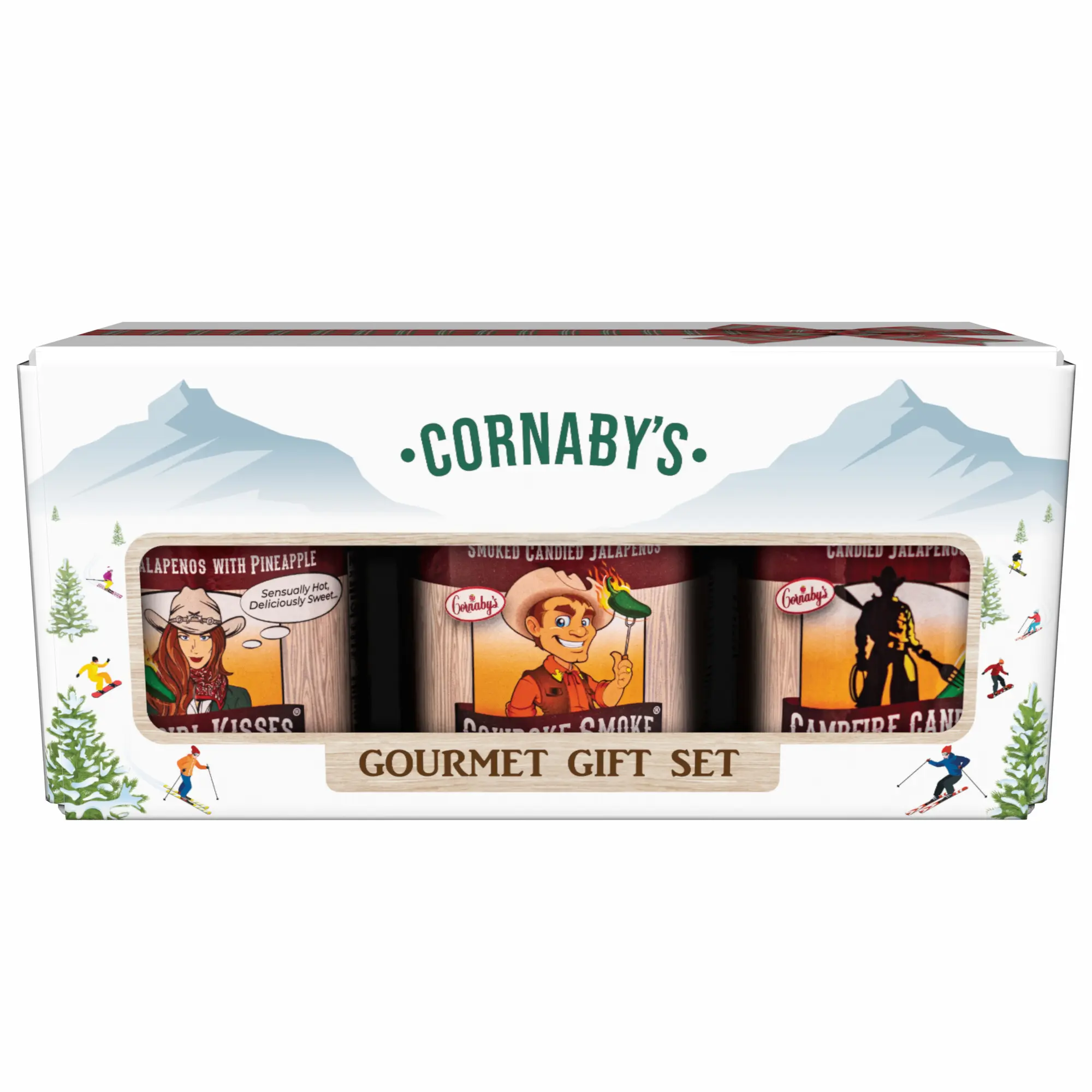 Cornaby’s – Candied Jalapeno Relish Variety Pack (3 Pack) | Gluten Free, Non-GMO | Holiday Gift Set (13 oz each)