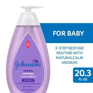 Johnson'S Calming Bath Shampoo for Baby and Toddler with Naturalcalm Scent, 20.3 Oz Johnson & Johnson