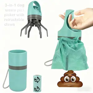 Walk & Clean Portable Dog Poop Scooper + Waste Bag Dispenser | Outdoor Pet Gear