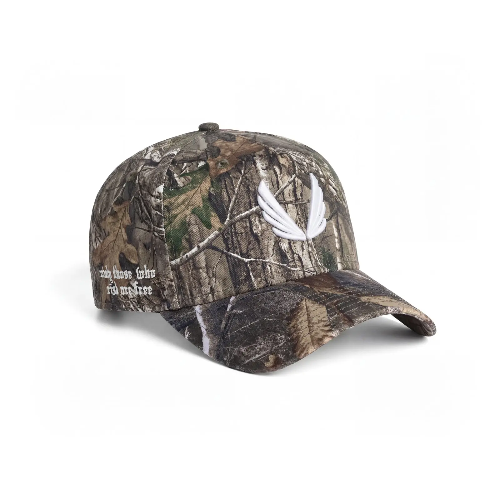 ASRV x New Era 9Forty A-Frame Realtree Camo Hat, Structured Unisex Polyester Fit for Casual Wear, Adjustable 1 Size, One Size, Wings Logo
