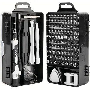 Mini Precision Screwdriver sets,Sinyiol 115 in 1 Repair Tool Kit to Fixing Phone Laptop PC Camera Electronic Watches Glasses,Switch game consoles Magnetic Driver Kit with Flexible Shaftl