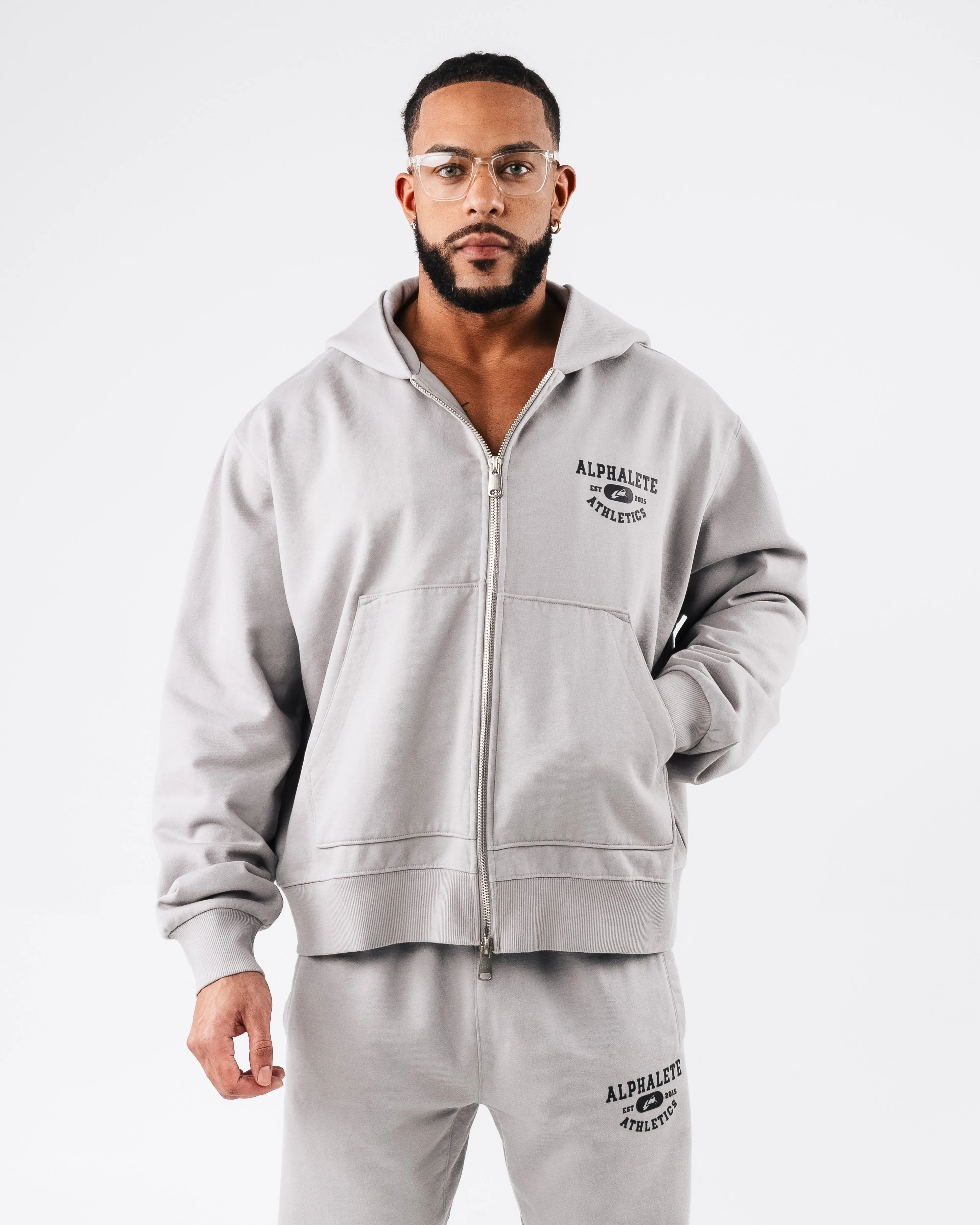 Member Vintage Zip Up - Chrome