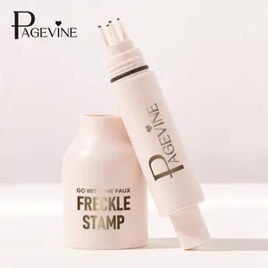 Natural Fake Freckle Pen Set, Quick-Dry Waterproof Cosmetic Makeup Tool, Long-Lasting Coverage Beauty Enhancer Accessories, Liquid Form, Any Skin Tone, Brown