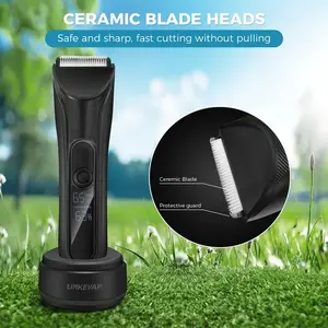 LINKEVAP Cordless Waterproof Men’s Hair Trimmer – Body & Groin Grooming Tool, Perfect for Everyday Use & Gifts