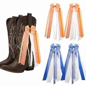 *Boot Bows* - Cutest Western-Chic Accessory for Cowgirl Boots, Secure Attachment, Multiple Colors, Lightweight & Comfy, Perfect for Concerts & Rodeos
