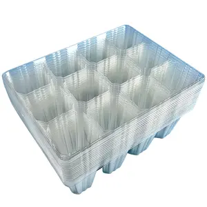 20 Sets of 240 Breathable Seed Discs | Reusable plastic containers, Durable Growing Tray for indoor and outdoor growing, for growing vegetables, flowers and perennials - lightweight and modern Plant Growing Set