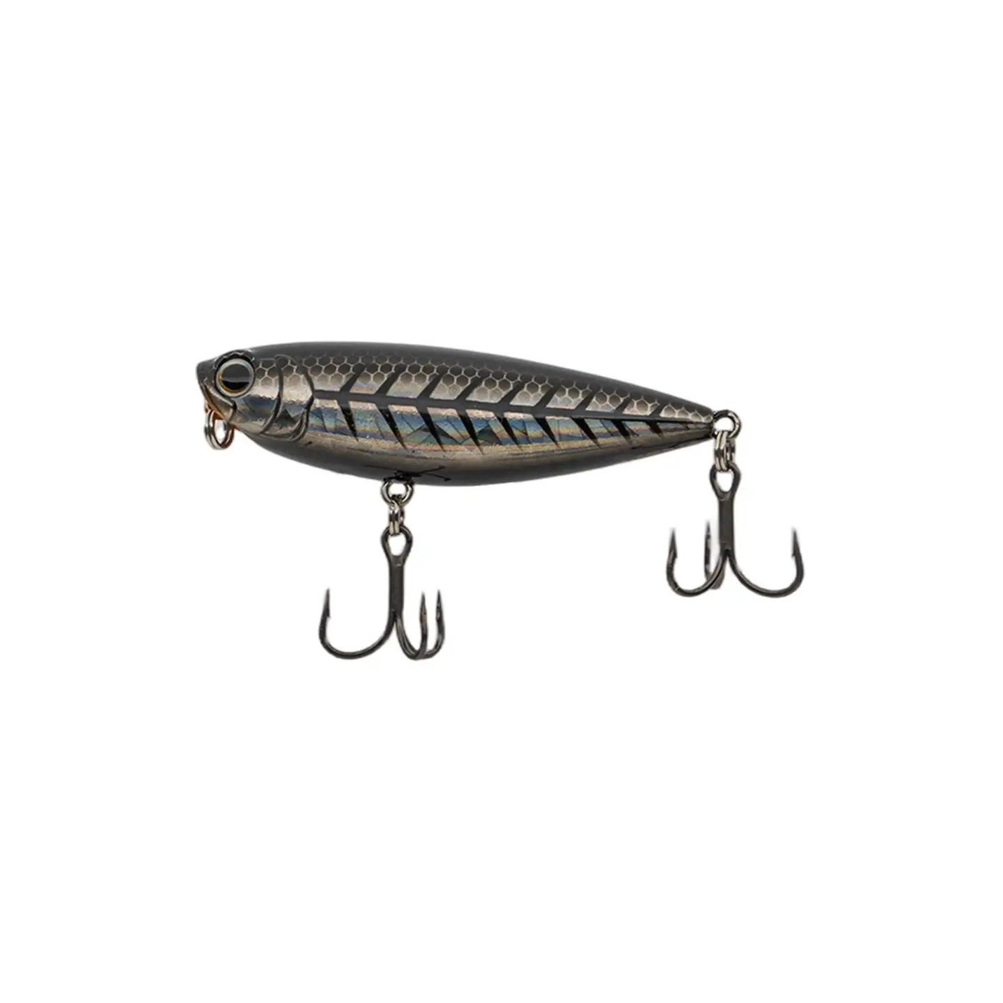Zeris Do-ink! 55mm/65mm BFS Topwater Walking Bait, Triple-Ball Rattle Pencil Lure with PTFE-Coated Treble Hooks for Bass Fishing