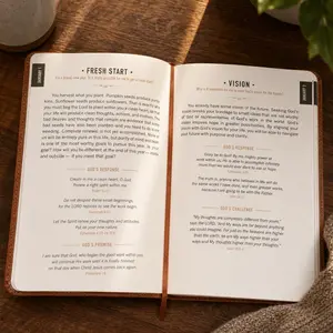 One Minute with God for Men, 365 Days Devotional Journal, Portable Daily Reflections Book, Perfect Gift for Holidays Birthdays Christmas New Year, Self Improvement Journal, Father's Day Gifts