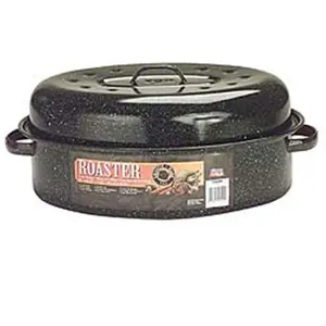 Columbian Home Products Covered Oval Roasters  - Pack of 2