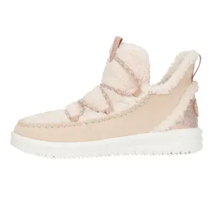 HEYDUDE Camden Suede Cozy Boots - Womens Comfortable Pull on Boots HEYDUDE Camden Suede Cozy Boots - Womens Comfortable Pull on Boots