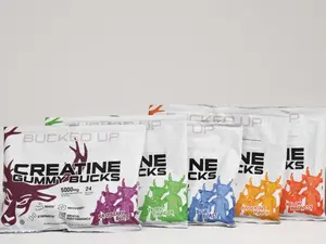 Bucked Up Creatine Monohydrate Gummies Supplement Healthcare Fitness creatine gummies