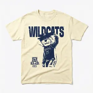 [MADE IN US] Arizona Mascot Mode Heavy Tee, College Basketball Fan Shirt, Sports Athlete Shirt, Vintage Basketball Shirt, Game Day Fan Shirt, Basketball Lover Shirt, Gift for Sports Fans