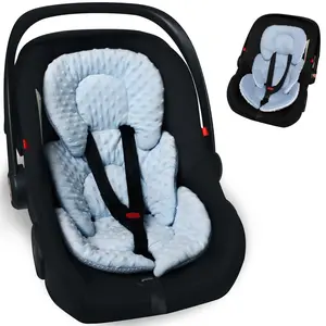 2-in-1 Reversible Infant Car Seat Insert Newborn Toddler Head Body Support Cushion for Carseats Strollers Swings Bouncers