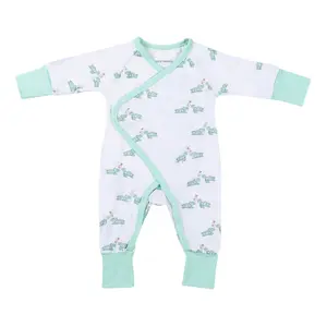 Honu Honi Bamboo Newborn Coverall for Baby Boys and Girls