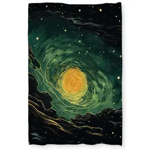 MWW C1DCTXLWQO5WLA Space-Themed Twin Extra-Long Duvet Cover - Cosmic, Intergalactic Turmoil Design, Stylish Home Bedding for Extra-Long, Twin Duvet Covers, Extra-Long Duvet Covers