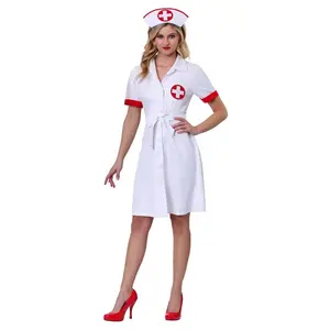 Plus Size Stitch Me Up Nurse Women's Costume