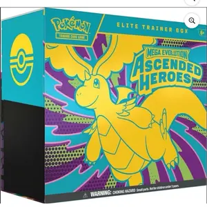 Pokemon TCG: Mega Evolution - Ascended Heroes Elite Trainer Box! (ETB!)