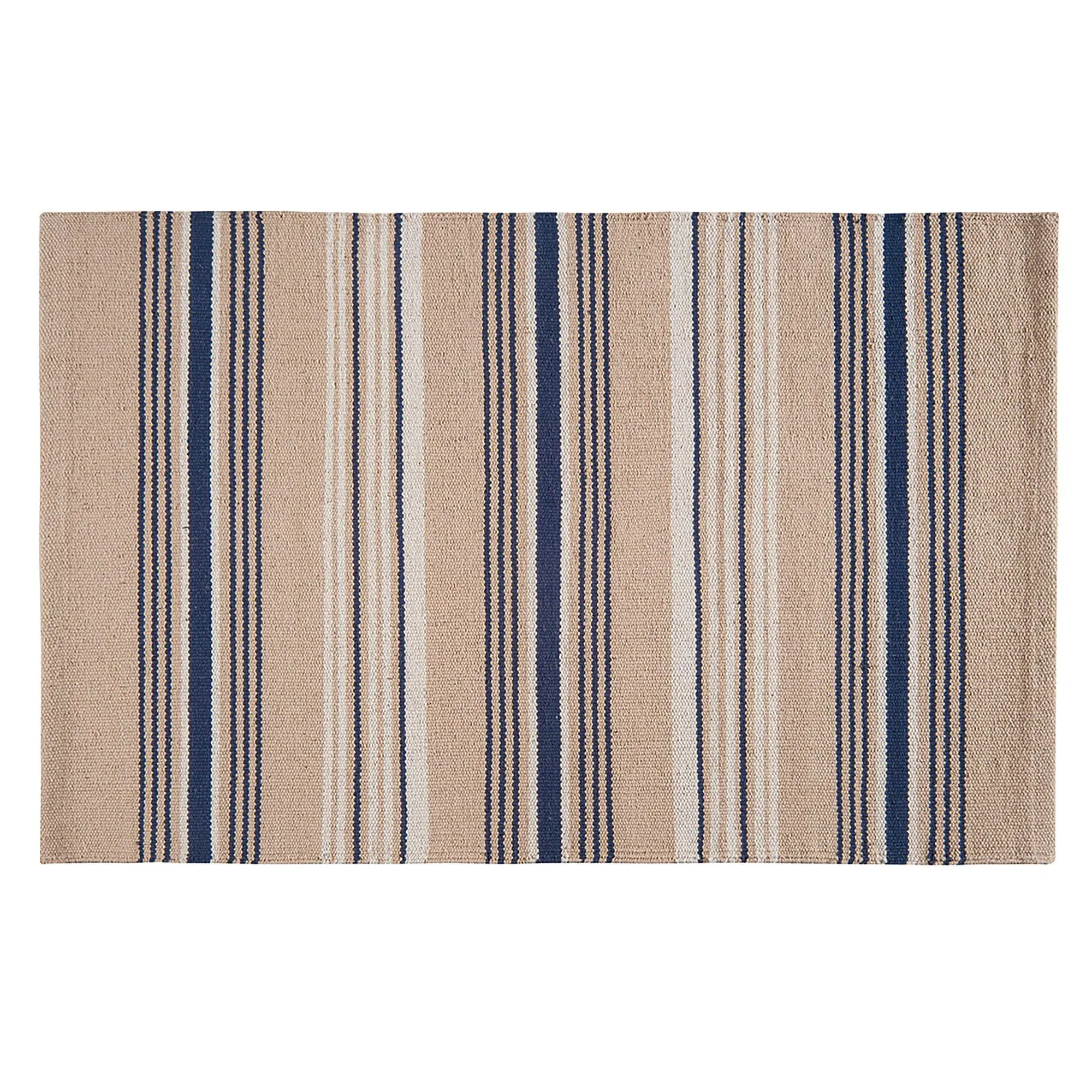 C&F Home 24" x 72" French Blue Stripes Rug
