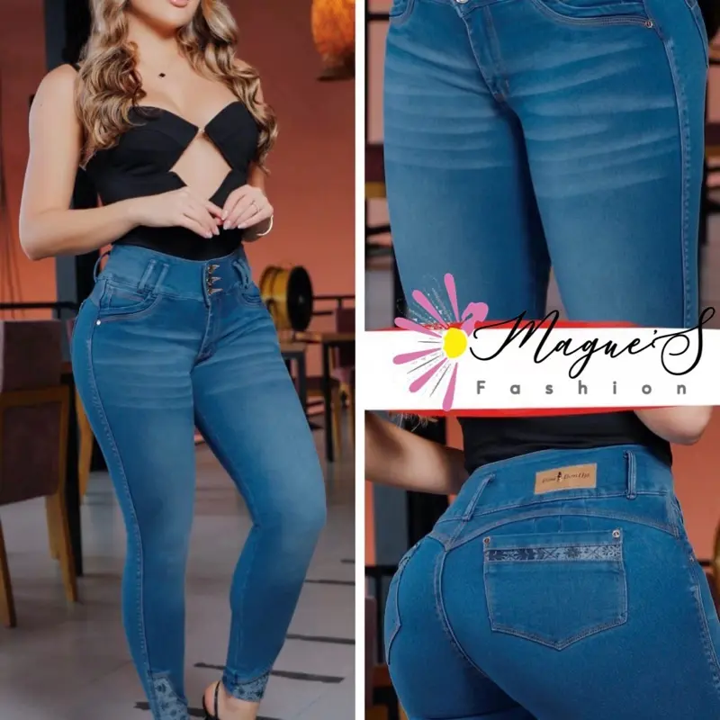 8725-Push Up Colombian Jean