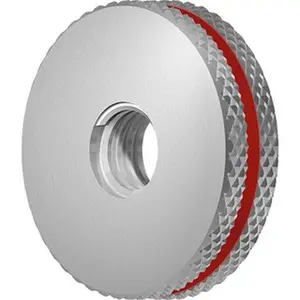 Emuge Threaded Ring Gage: M8 x 0.50 Thread, Metric, Class 6G, No Go L0300500.0249