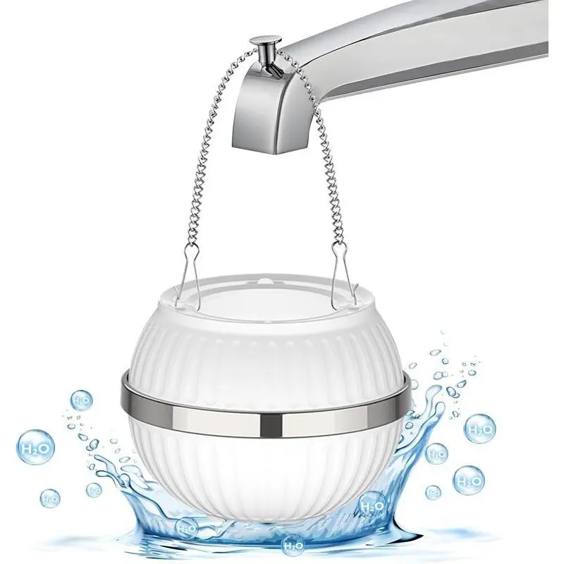 Bath Filter for Tub -  Water Filter for Bathtub, Hard Water Softener to Remove Lead,Chlorine and Fluoride, Improve Skin, Hair and Nails Condition
