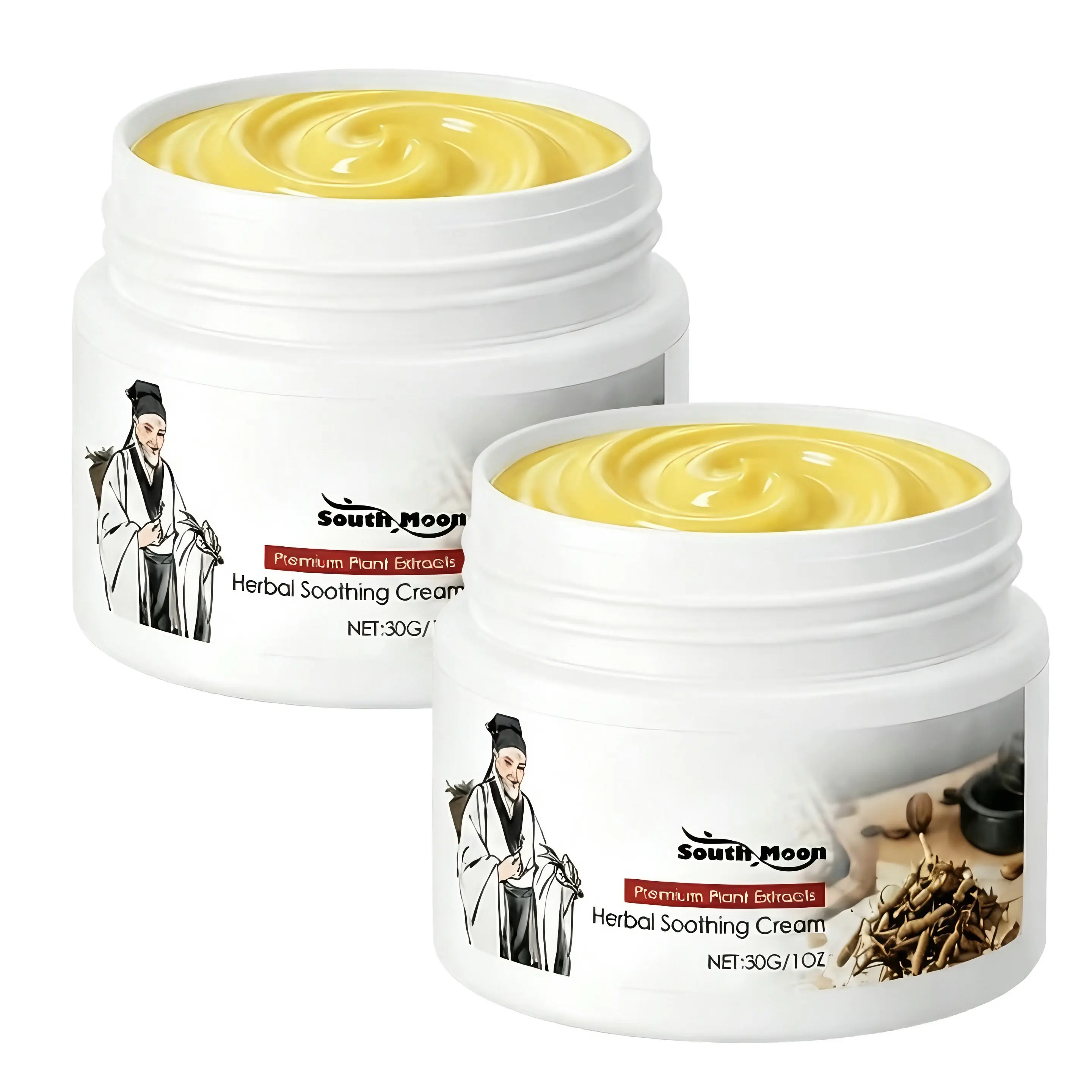 [Buy 1 Get 1]All-Natural Plant-Based Herbal Relief Cream Soothes Eczema,Psoriasis,Dry&Sensitive Skin Ancient Botanical Formula for Whole Family Moisturizing Daily Moisturizers Soothing Gentle Body Care Summer Vibes crema antibacterial anti-itch crema