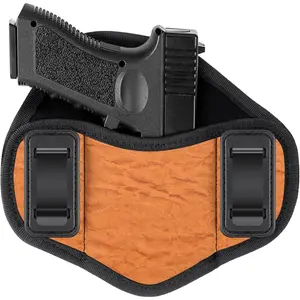 For Ambidextrous Gun Holster,For Concealed Carry Handgun Holster Tactical Pancake Holster, Universal IWB Holster for Pistol, Fits Glock 19 17 20 23, Pocket Carry Holster