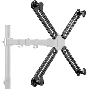 Universal VESA Mount Bracket Adapter  Arm Mounting Kit for Screen 17 to 27 inch