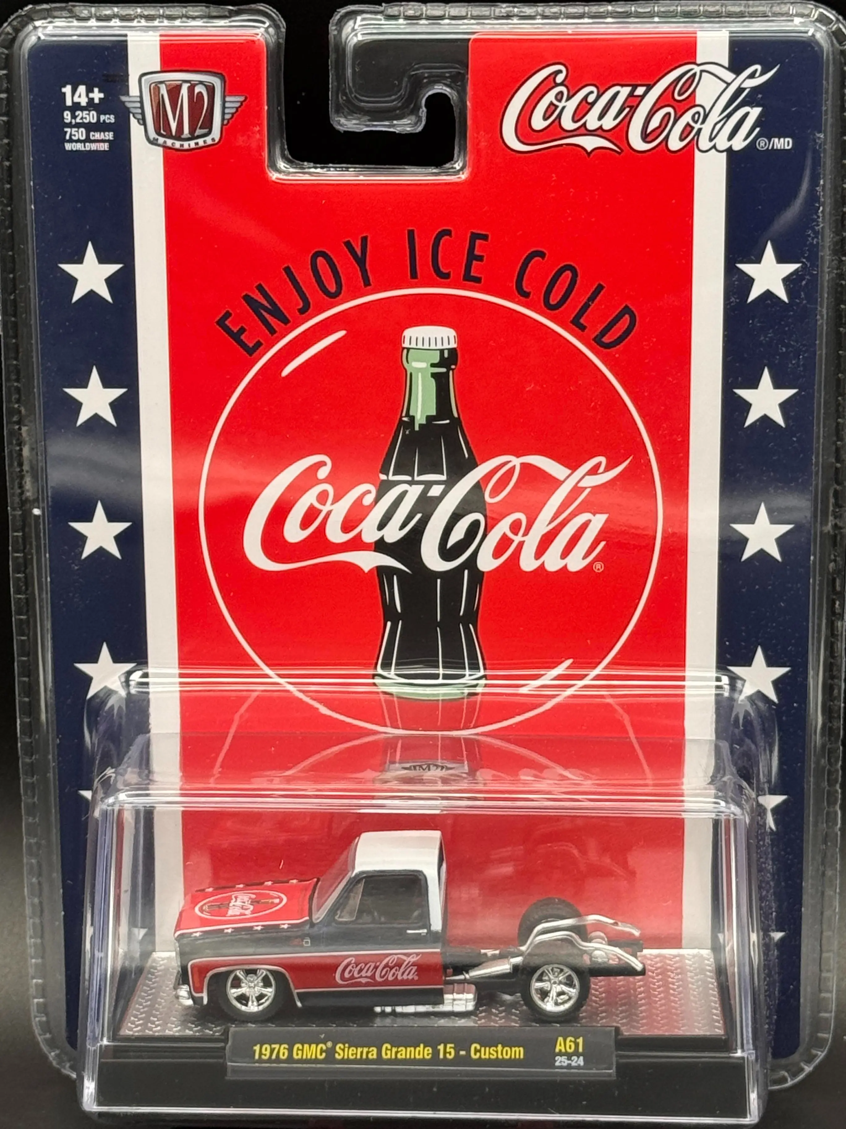 M2 Machines 1976 GMC Sierra Grande 15 - Custom - Coca-Cola 1:64 Scale Model A61 25-24 New Release!