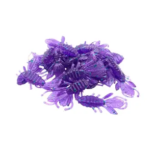 Invinci Core EVO Bug 1.25” Soft Plastic Artificial Fishing Lure Soft Plastic Fishing Bait Trout Bass Crappie