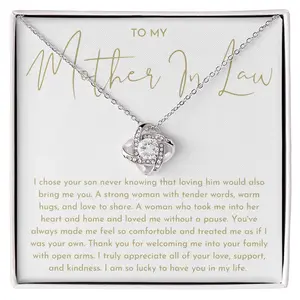 Mother In Law Gift, Mother's Day Gift, Mother Of The Groom Gifts, Mother In Law Necklace
