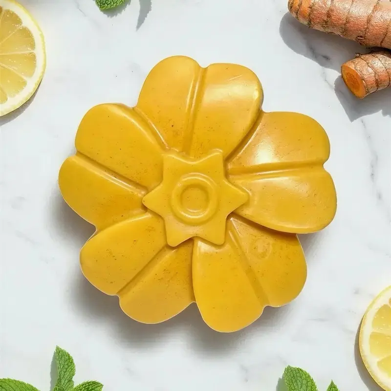 Analia’s Turmeric-and-Kojic Acid Facial Cleansing Soap for Brightening Skin Tone