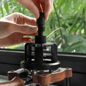 WDT Distribution Tool, Espresso Tools, 58mm Coffee Distributor Needle, 54mm Espresso Stirrer Distribution Tool for Barista, Magnetic design easy to spread powder - 10 Needles, Adjustable Needle Height for Home Coffee Shop