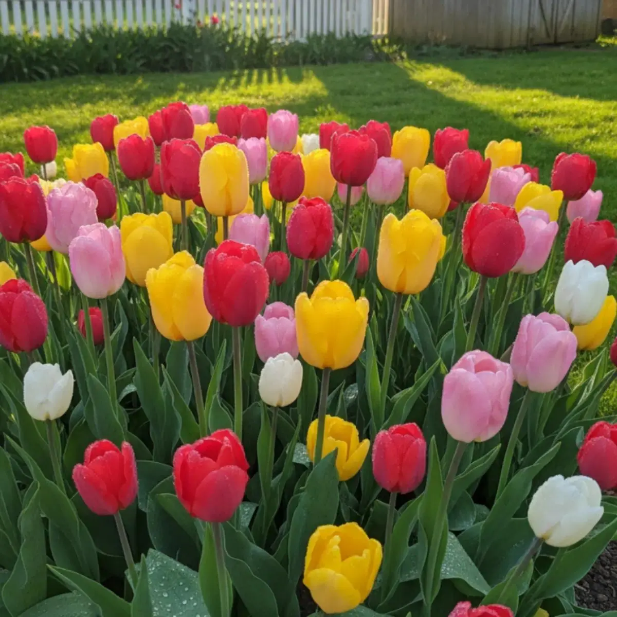 Mix Tulips Seed, Aromatic Plant Seeds | Suitable for Garden and Balcony Planting | Non-GMO Flowers Seed