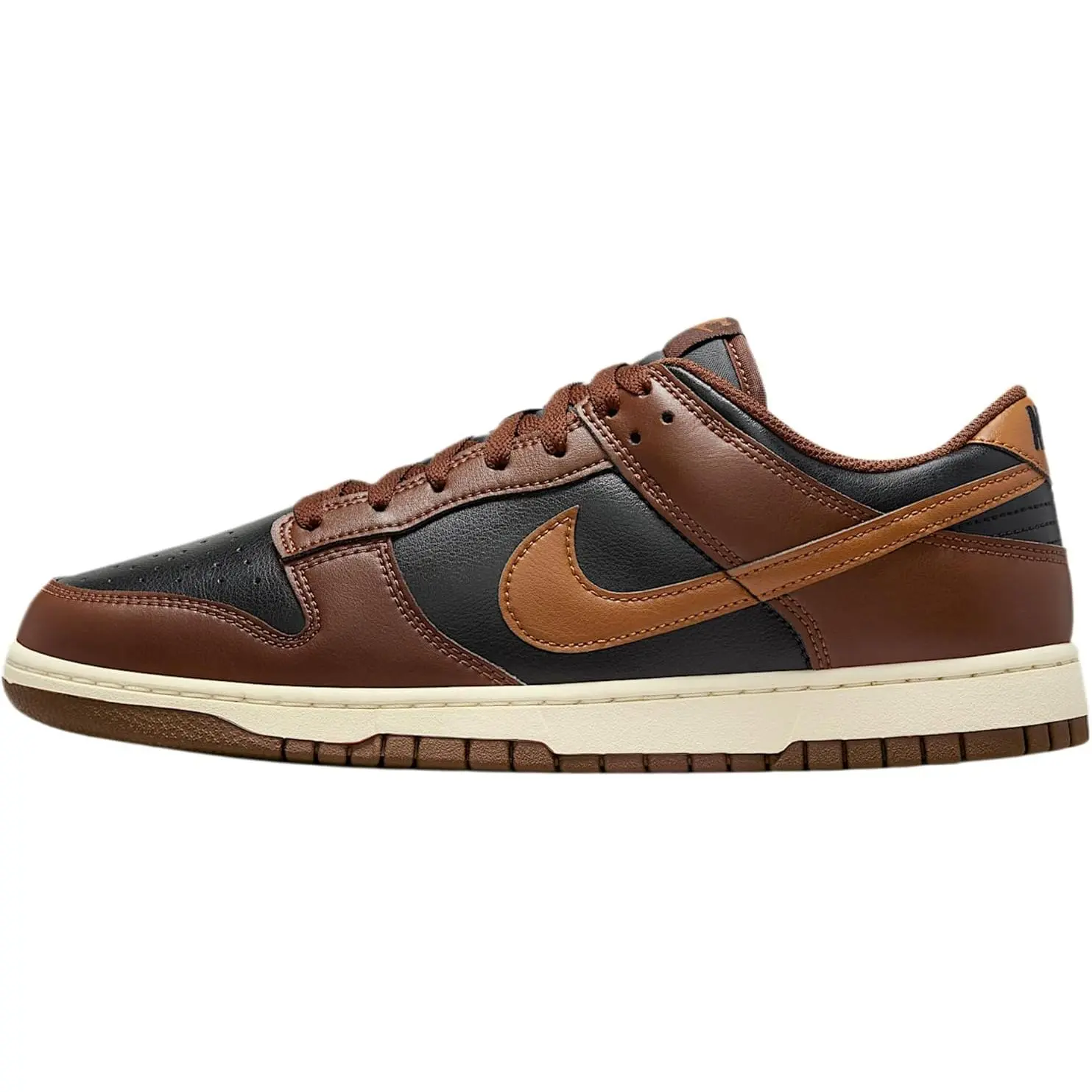 Men's Nike Dunk Low Retro Black/British Tan-Cacao Wow (HF5441 004)