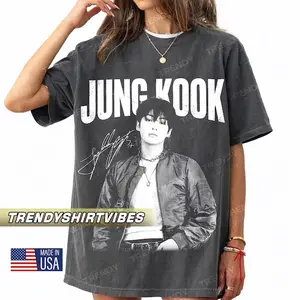 Jungkook Shirt Arirang Tour Merch - Vintage Style Tee (Unisex S4XL)