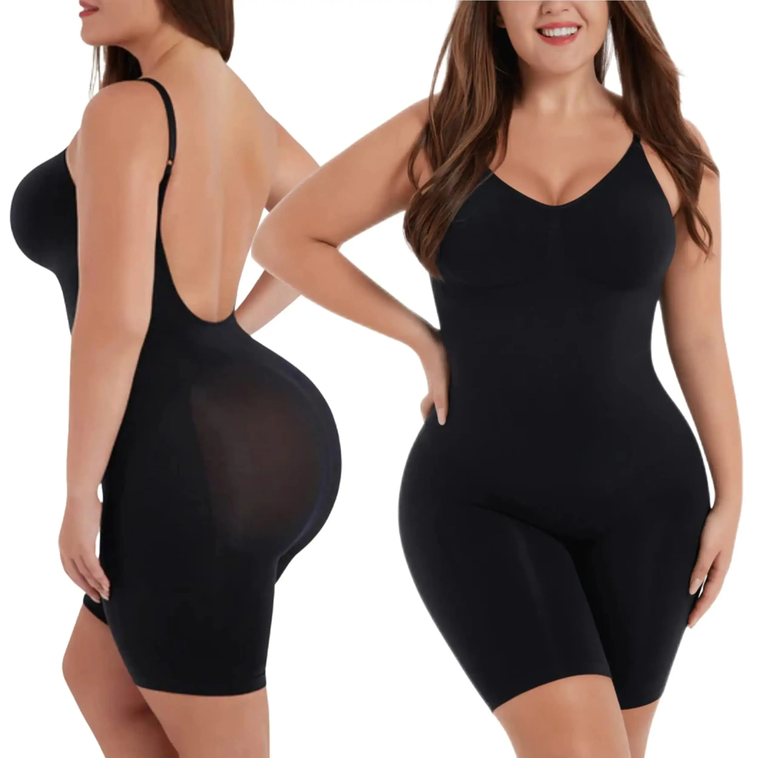2026 New Women's Shapewear Bodysuit, Seamless Body Sculpting Shaper with Tummy Control and Low Back Waist Trainer, Shapewear Body Sculpting, Compression