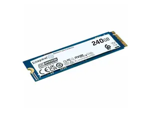 Kingston DC2000B 240 GB Solid State Boot Drive M.2 2280 Internal PCI Express NVMe PCI Express NVMe 4.0 x4 Server Data Center Device Supported 0.4 DWPD 175 TB TBW 5 Year Warranty SEDC2000BYM8240G